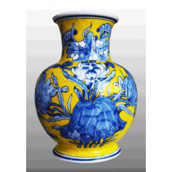 Big Leafs design vase